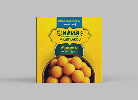 Nana Little (Samai | Saame | Samalu | Kutki) Millet Laddu